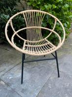 Rotan look stoel - Gratis afhalen!, Ophalen, Gebruikt, Overige kleuren, Riet of Rotan
