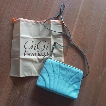 Nieuwe blauwe tas Gigi Fratelli beschikbaar voor biedingen