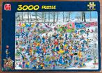 puzzel van haasteren - op glad ijs - 3000 - compleet, Ophalen of Verzenden, Meer dan 1500 stukjes, Zo goed als nieuw, Legpuzzel