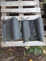 Linkse Romaanse gevelpannen oud model, merk Russel Tiglia, Ophalen, Gebruikt, Steen of Klei, Minder dan 5 m²