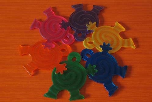Set van 6 Hand in Hand onderzetters/pannenonderzetter-Zanif, Huis en Inrichting, Woonaccessoires | Onderzetters, Nieuw, Ophalen of Verzenden