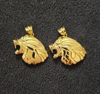 💎💎Leeuw hanger goud 14k 💎💎, Overige voorstellingen, Nieuw, Ophalen of Verzenden, Goud