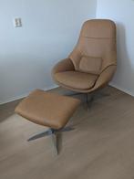 Bolia Saga Grand draaifauteuil leer, Huis en Inrichting, Ophalen, Zo goed als nieuw, Leer