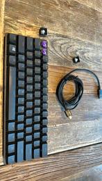 Razer huntsman mini clique purple switch qwerty, Computers en Software, Toetsenborden, Ophalen of Verzenden, Zo goed als nieuw