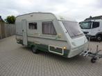 Delta Euroliner 4300 TZ + Voortent + Fietsendrager, Bedrijf, Treinzit, 750 - 1000 kg, Vast bed