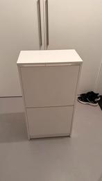 Ikea schoenenkast Bissa wit, Ophalen, Gebruikt