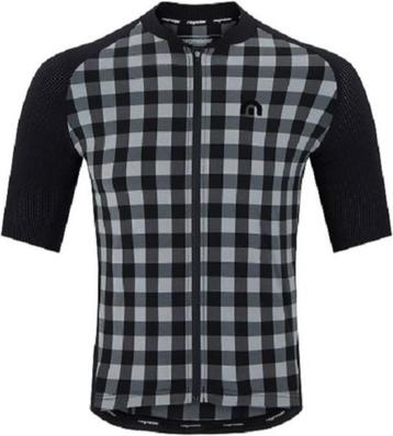 Nieuwe Megmeister Woven HerenJersey Soane Black/Grey maat XL beschikbaar voor biedingen