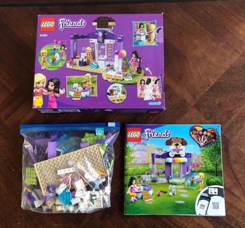 Lego Friends 2x: Hondendagopvang en Hondenreddingsfiets beschikbaar voor biedingen