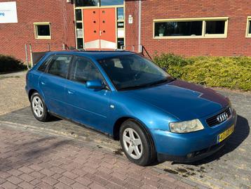Audi A3 1.8 92KW 5D 2000 Blauw beschikbaar voor biedingen
