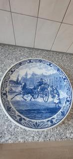 Delftsblauw Wandbord - Handgeschilderd, Antiek en Kunst, Ophalen