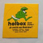 Sticker Holbox dozen display's. Wessem, Ophalen of Verzenden, Nieuw, Bedrijf of Vereniging