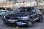 Volvo V60 T6 Business Pro Twin Engine 340pk AWD | Camera | A, Auto's, Volvo, Gebruikt, 4 cilinders, Blauw, Leder en Stof