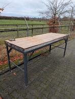 Degelijke werkbank, Doe-het-zelf en Verbouw, Werkbanken, Ophalen, Gebruikt, Onbekend, 170 cm of meer