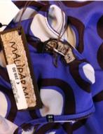 MaliParmi - Prachtige polkadot Jurk maat 36 - Nieuw €299, Kleding | Dames, Jurken, Blauw, Nieuw, Ophalen of Verzenden, X