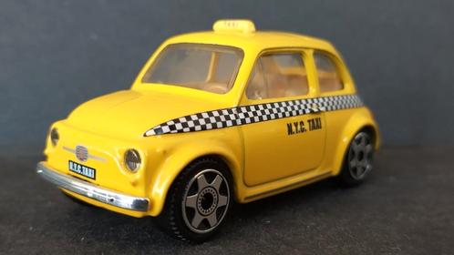 Fiat 500 Taxi 1:38 Bburago Burago Pol, Hobby en Vrije tijd, Modelauto's | Overige schalen, Zo goed als nieuw, Ophalen of Verzenden