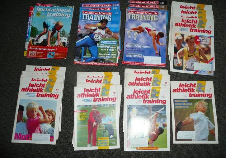 LEICHTATHLETIK TRAINING fur schule und verein 1992-1998., Sport en Fitness, Loopsport en Atletiek, Zo goed als nieuw, Overige typen