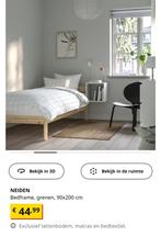 Bed Ikea 90x200, Huis en Inrichting, Ophalen, 90 cm, Zo goed als nieuw, 200 cm