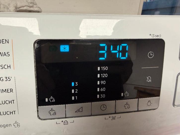 Samsung model DV80TA220 A++ 8 kilo  warmtepompdroger goed !, Witgoed en Apparatuur, Wasdrogers, Zo goed als nieuw, Condens, Voorlader