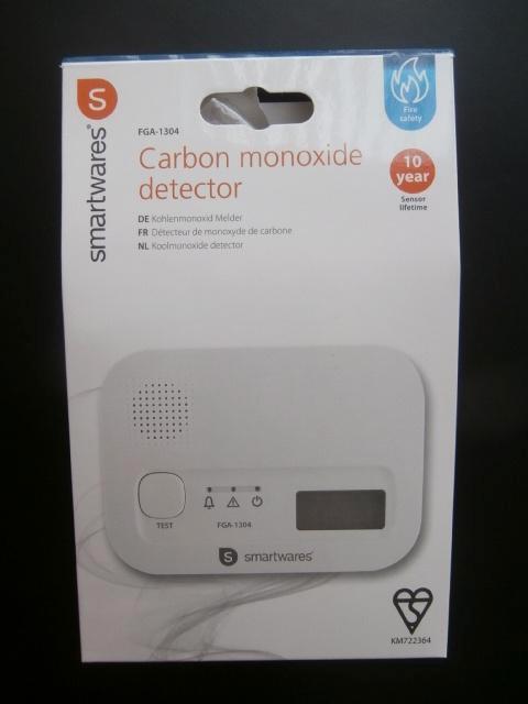 Melder Koolmonoxide Detector Smartwares, Doe-het-zelf en Verbouw, Alarmsystemen, Nieuw, Detector, Sensor of Melder, Overige soorten