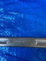 Snap-on Ringsteeksleutel 1/2, 9/16, Doe-het-zelf en Verbouw, Gereedschap | Handgereedschap, Ophalen of Verzenden, Gebruikt