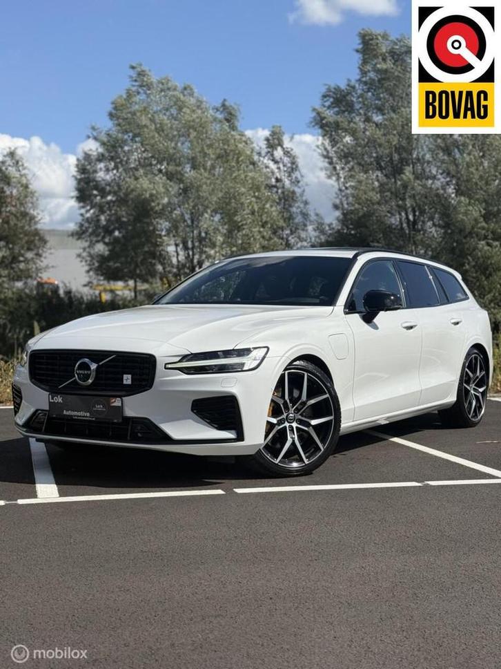 Volvo V60 2.0 T8 Twin Engine AWD Polestar PANO|360CAMERA|BW|, Auto's, Volvo, Bedrijf, Te koop, V60, 4x4, ABS, Achteruitrijcamera