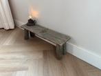 Landelijk houten krukje / decoratief bankje – 60x20x20 cm, Ophalen of Verzenden, Nieuw
