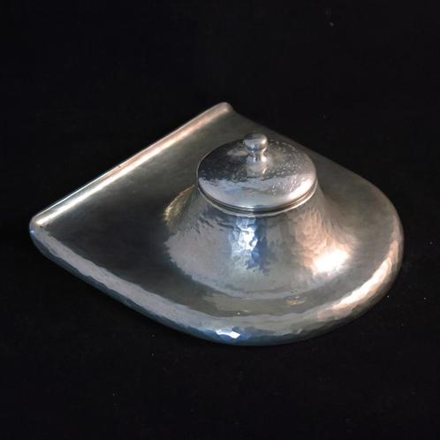 Verzilverd inktstel. Jan Kriege., Antiek en Kunst, Antiek | Goud en Zilver, Ophalen of Verzenden