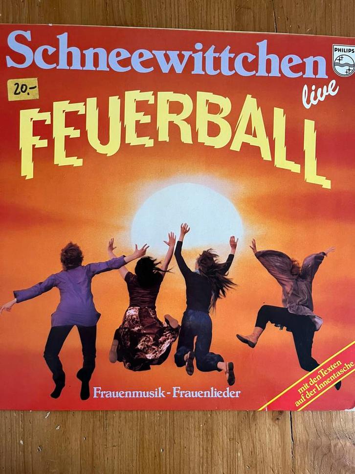 Schneewittchen - Feuerball LP, Cd's en Dvd's, Vinyl | Pop, Gebruikt, Ophalen of Verzenden