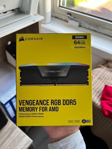 [NIEUW] Corsair Vengeance DDR5 64Gb CL30 (2x32) 6000Mhz Ram beschikbaar voor biedingen