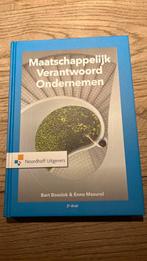 Enno Masurel - Maatschappelijk verantwoord ondernemen, Boeken, Sociale wetenschap, Ophalen of Verzenden, Zo goed als nieuw, Enno Masurel; Bart Bossink