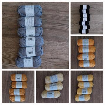 Scheepjes metropolis. Veel verschillende kleuren sokkenwol.
 beschikbaar voor biedingen