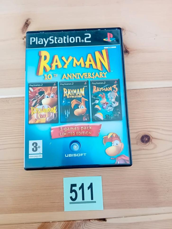 Playstation 2 spel - Rayman 10th anniversary, Spelcomputers en Games, Games | Sony PlayStation 2, Gebruikt, Ophalen of Verzenden