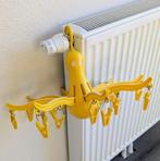 Droogmolentje met 16 wasknijpers, Geel, Ophalen, Zo goed als nieuw, Droogmolen