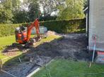 Graafmachine minigraver te huur, Ophalen of Verzenden, Tuinaarde