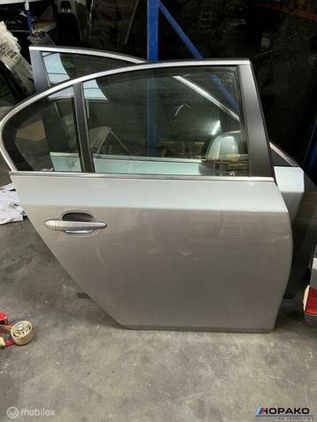 Achterdeur rechts portier deur E60 Silbergrau metallic beschikbaar voor biedingen