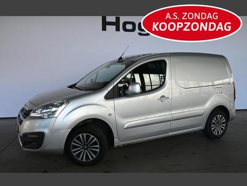 Peugeot Partner 120 1.6 BlueHDi 75 L1 Première 3 Zits Airco, Auto's, Bestelauto's, Bedrijf, Te koop, ABS, Airconditioning, Alarm