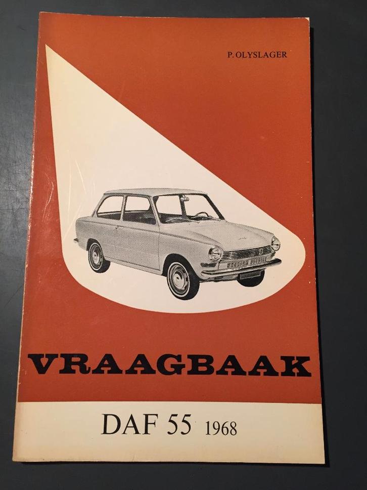 Vraagbaak DAF 55 1968, Auto diversen, Handleidingen en Instructieboekjes, Ophalen of Verzenden