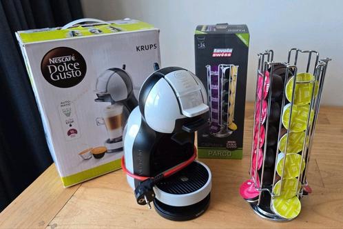 Krups Dolce Gusto met koffiecuphouder en koffie, Witgoed en Apparatuur, Koffiezetapparaten, Zo goed als nieuw, Koffiemachine, Ophalen