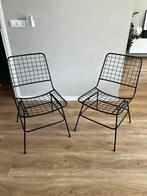 Leuke metalen stoelen. Ook geschikt voor buiten., Tuin en Terras, Ophalen, Zo goed als nieuw, Metaal