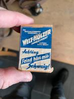 Duitse lucifers Achtung! Feind hort mit, Verzamelen, Ophalen of Verzenden, Duitsland