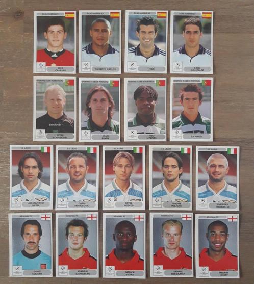 Panini champions League 2000-2001 stickers, Verzamelen, Sportartikelen en Voetbal, Nieuw, Poster, Plaatje of Sticker, Buitenlandse clubs
