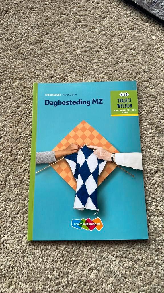 Dagbesteding MZ theorieboek en handboek - Traject Welzijn, Boeken, Schoolboeken, Nieuw, Overige niveaus, Ophalen of Verzenden