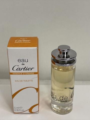 Cartier  EAU DE CARTIER ESSENCE D'ORANGE  parfum miniatuur