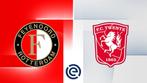 3 tickets Feyenoord - FC Twente vak W1, Losse kaart, Eén persoon, December