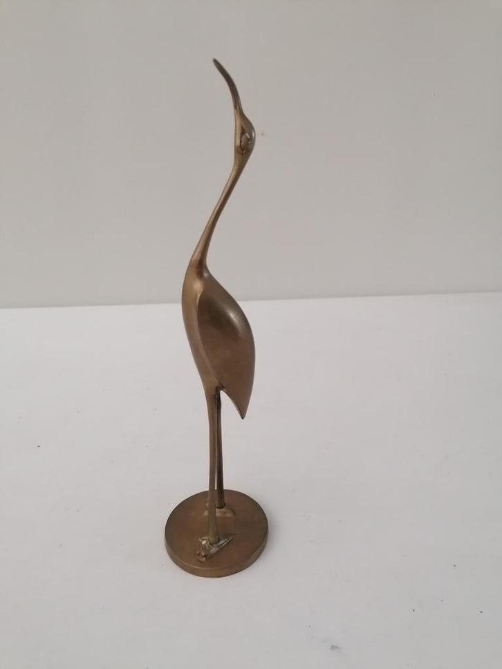 hollywood regency messing vogel 31 cm igst, Antiek en Kunst, Antiek | Koper en Brons, Koper, Ophalen of Verzenden