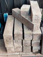 Stapelblokken 60x12x12 cm - 13 stuks + rest, Ophalen