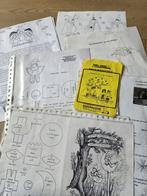 Vilt patronen kabouters en paddestoelen, deel potloodpopjes, Ophalen of Verzenden, Gebruikt, Boek of Patroon