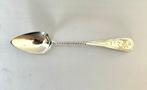 oud Hollands sterling zilveren theelepeltje biedermeier stij, Ophalen of Verzenden, Zilver