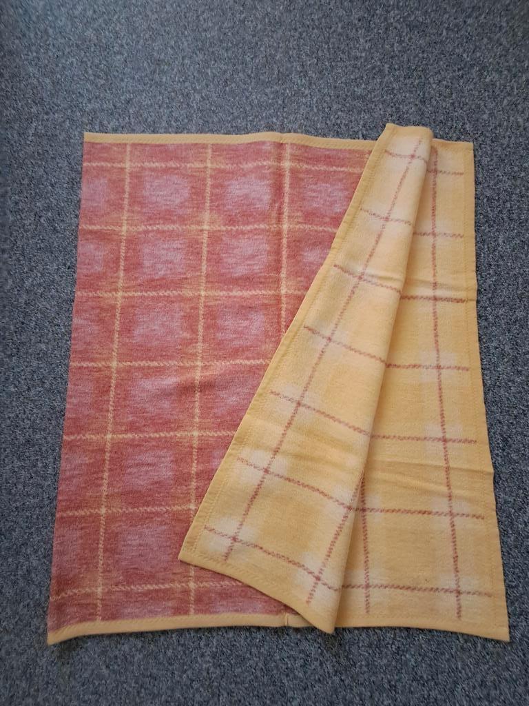 kinder deken Hema katoen geel bruin, Ophalen of Verzenden, Zo goed als nieuw, 100 cm of meer, Deken