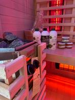 COMBI SAUNA INFRAROOD MET OPGIETKACHEL GRATIS BEZORGD! 🚚, ., Fins of Traditioneel, Ophalen of Verzenden, .